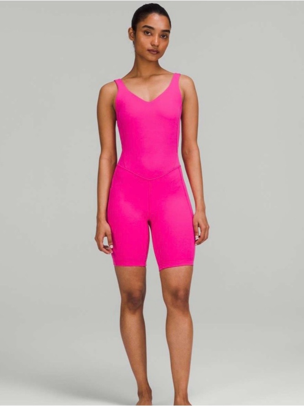Lululemon Align Onesie 8” Sonic Pink
